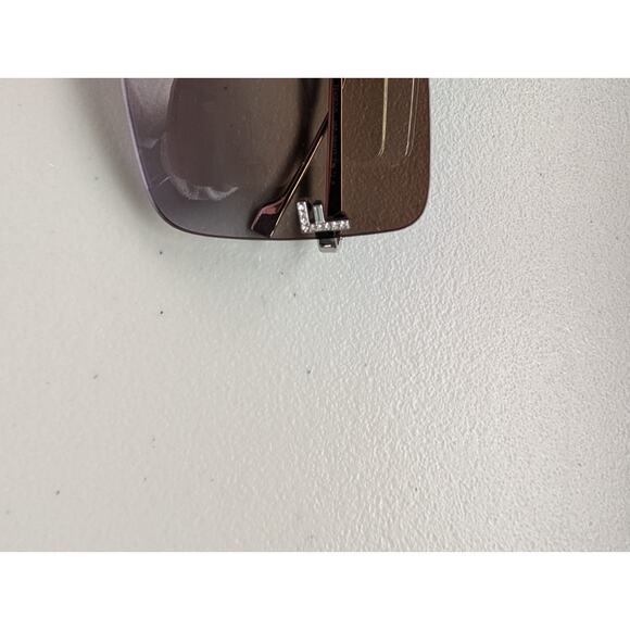 Authentic Fendi Rimless Square Sunglasses FE4082US 16Z 59 15 Palladium/Brown - Picture 12 of 12